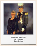 K�nigspaar 1994 - 1997 Willi II. Ollegott                             Eva I. Elsholz