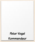Peter Vogel Kommandeur