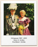 K�nigspaar 1997 - 2000 Heinz III. Schilke Eva-Maria I. Schilke